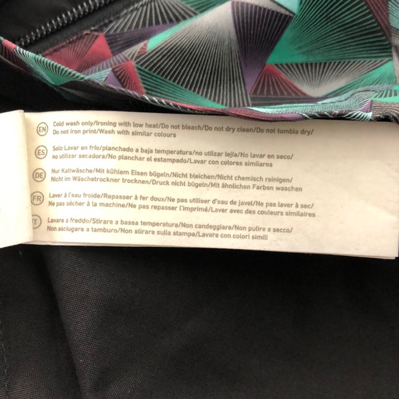 Skunkfunk Black Prism Abstract Pattern Dress - Picture 11 of 11